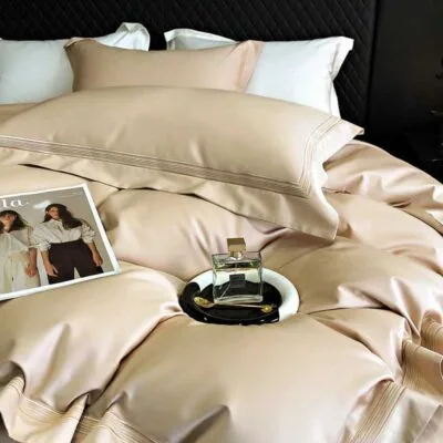 Постільна білизна єгипетська бавовна king size 220_240_380pbeb