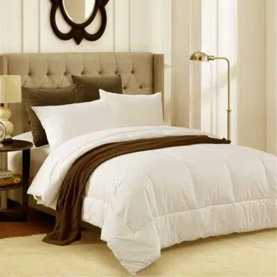 Ковдра бамбук 150*215 біла KuNmeng150_215_220k