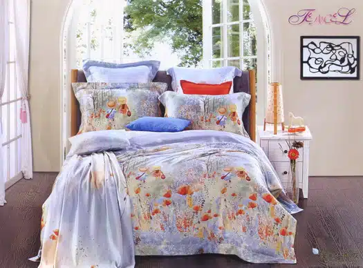 Image_20241128113101 Постіль шовк бамбук євро квіткова|KuNmeng