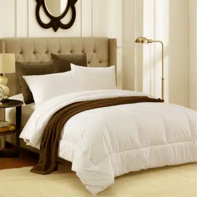 Ковдра бамбук 200*230 біла KuNmeng