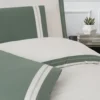 Постільна білизна Mona Sage Green La Romano Євро 400TC